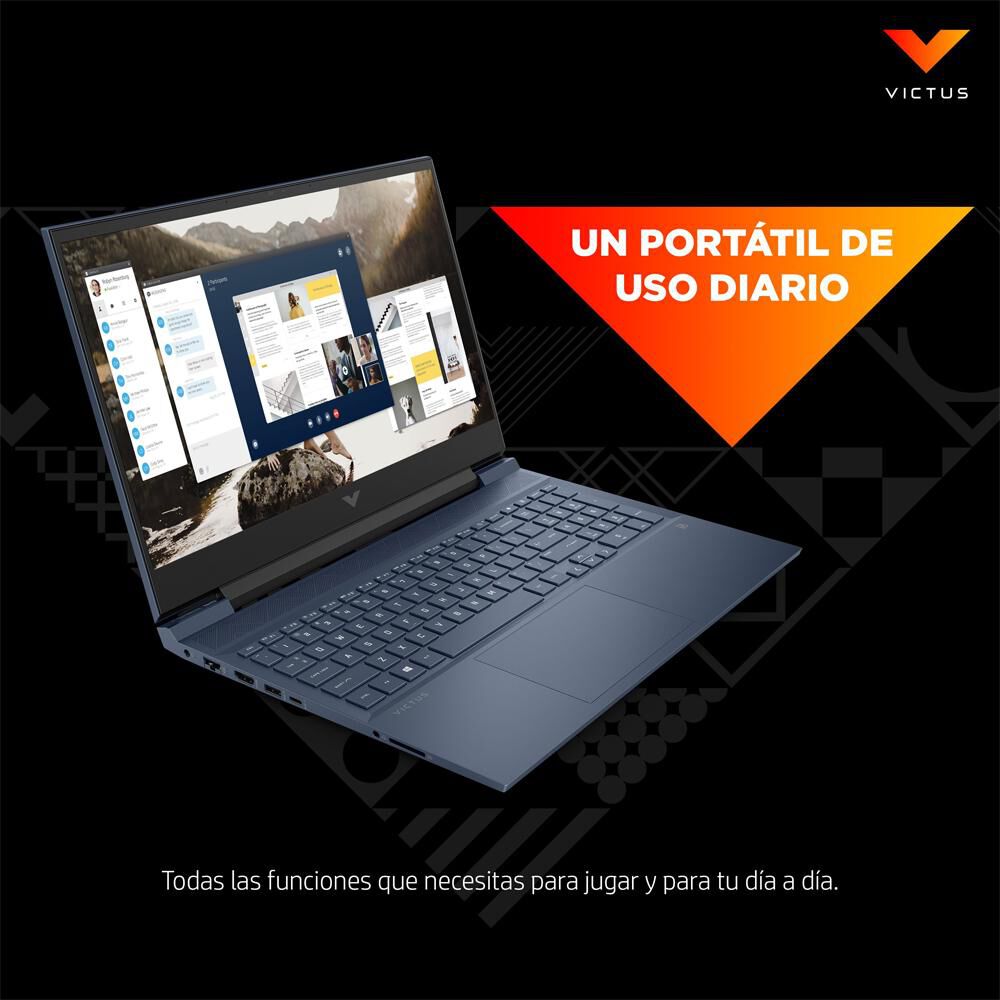 Notebook Gamer 16,1" HP Victus 16-D0515lLA / Intel Core I7 / 16 GB RAM / Nvidia Geforce RTX 3060 / 512 GB SSD image number 8.0
