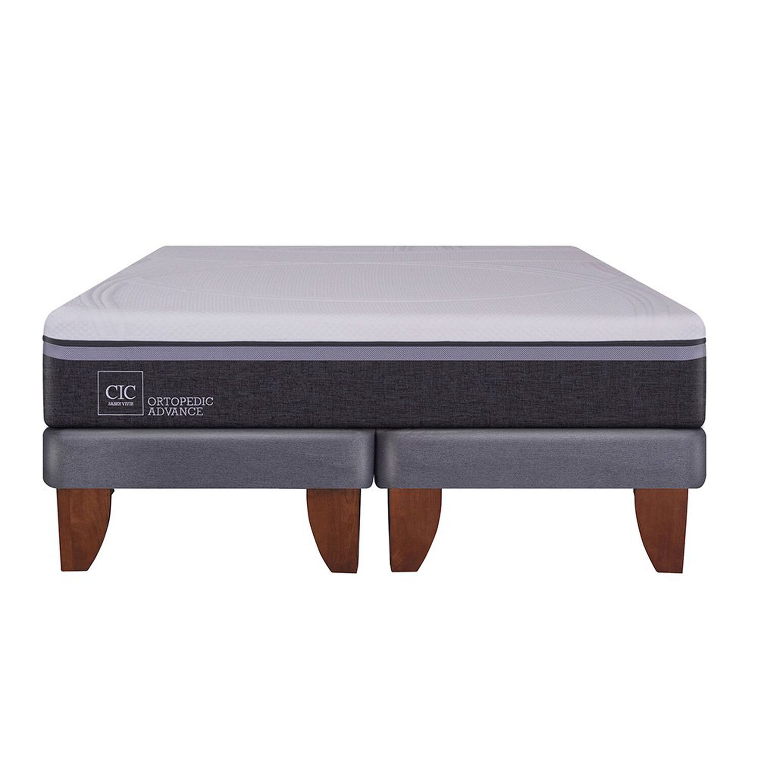 Cama Europea Cic Ortopedic Advance / Super King / Base Dividida image number 1.0