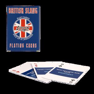 Jugando A Las Cartas De Argot Británico Lingo