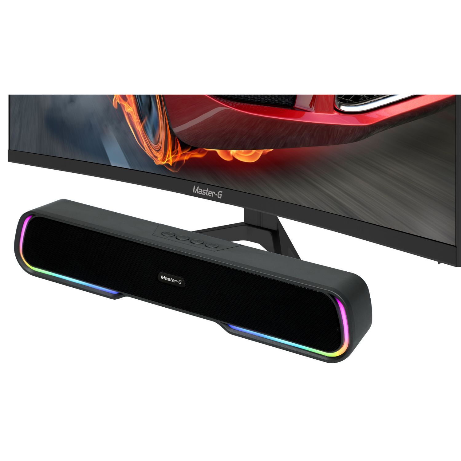 Soundbar Parlante Gamer Bluetooth Luces Rgb 1200mah image number 3.0