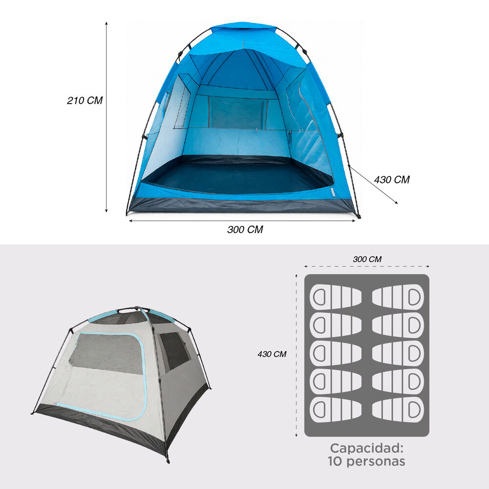 Carpa Camping Yosemite 10 Personas image number 3.0