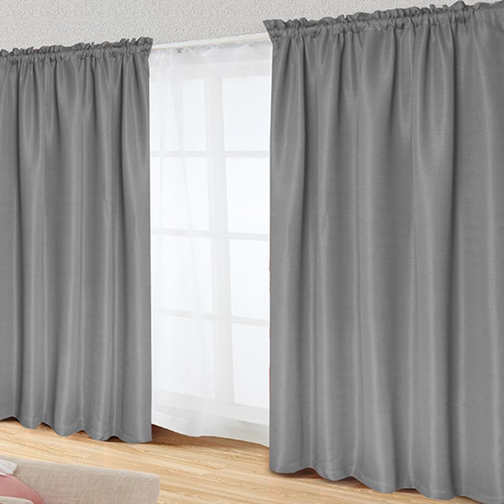 Set De Cortinas Doral Tabatha Pasador image number 0.0