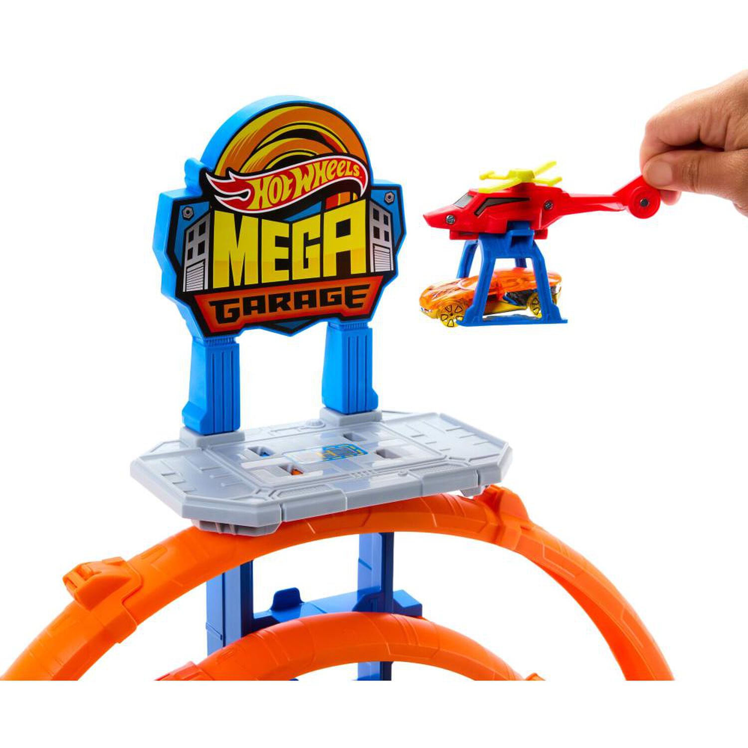 Autopista Hotwheels City Mega Garage image number 1.0