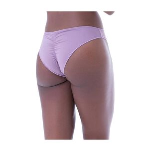 Calz&oacute;n Efecto Realce Microfibra Lila 2rios
