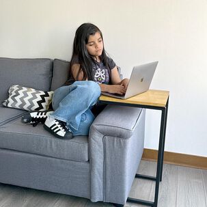 Mesa Auxiliar Mons Madrid Madera Fierro