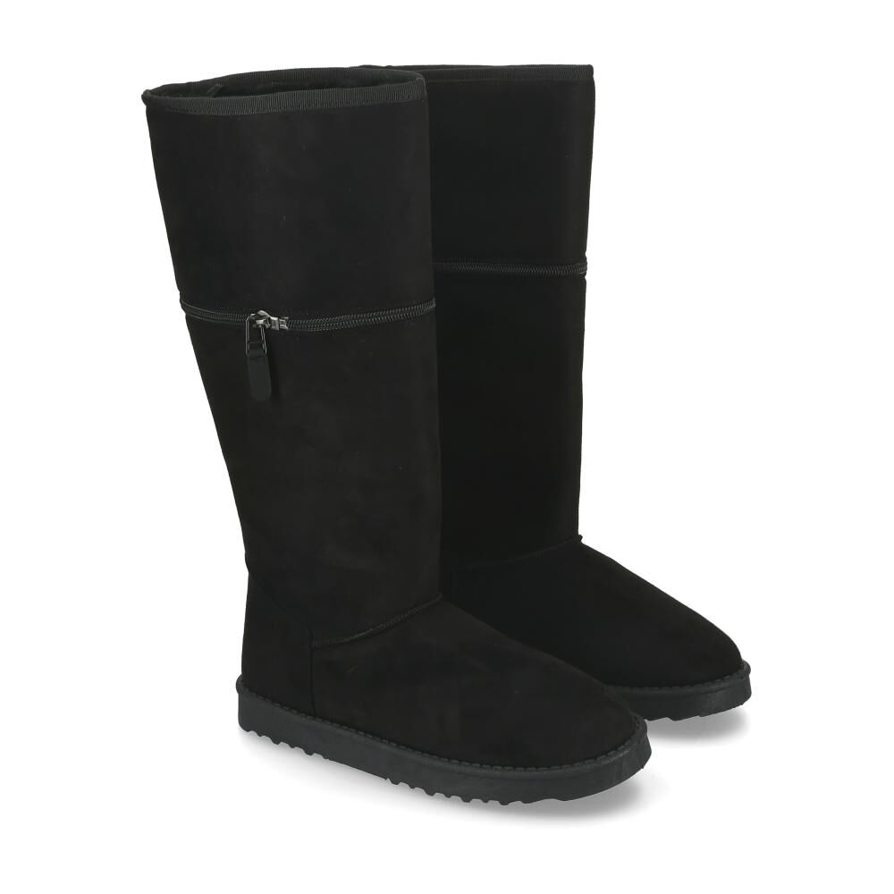 Bota Sherpa Mujer Freedom Negro image number 3.0