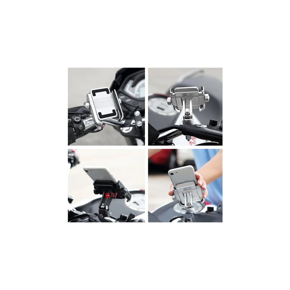 Soporte Celular Para Moto Metálico Rotación 360 - Ps image number 1.0