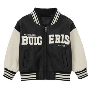 Chaqueta Bomber Ni&ntilde;o Ecocuero Italy Infantil