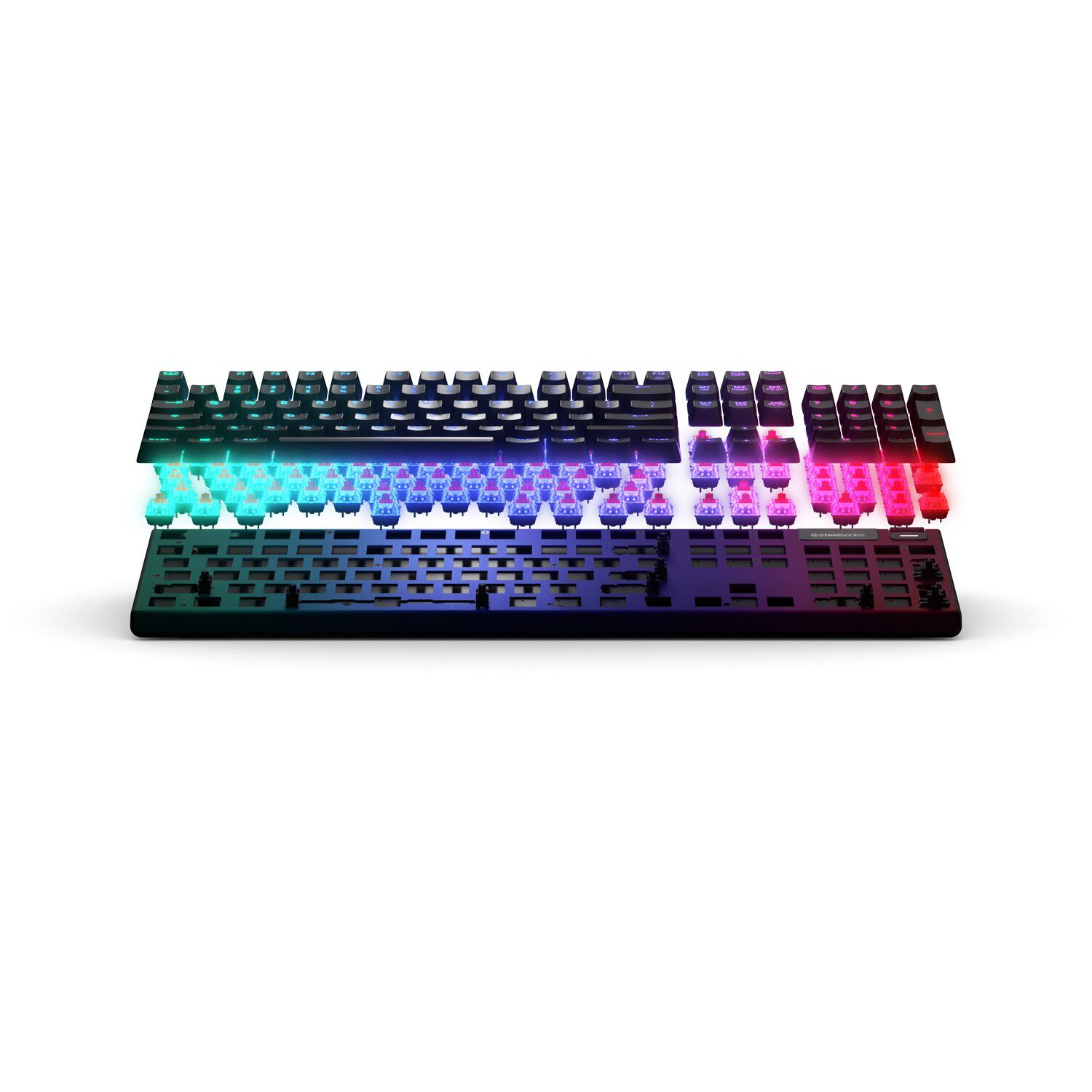 Teclado Gamer Mec&aacute;nico Steelseries Apex 7 Rgb Switch Red image number 3.0