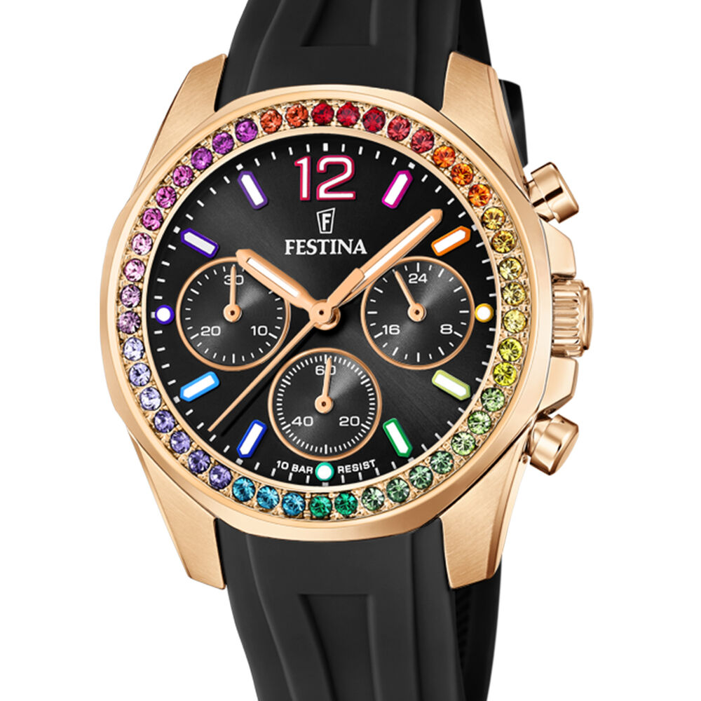 Reloj F20611/3 Festina Negro Mujer Boyfriend Collection image number 0.0