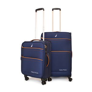 Pack 2 Maletas De Tela S+m Nautica Lisboa 10k Y 20k Azul