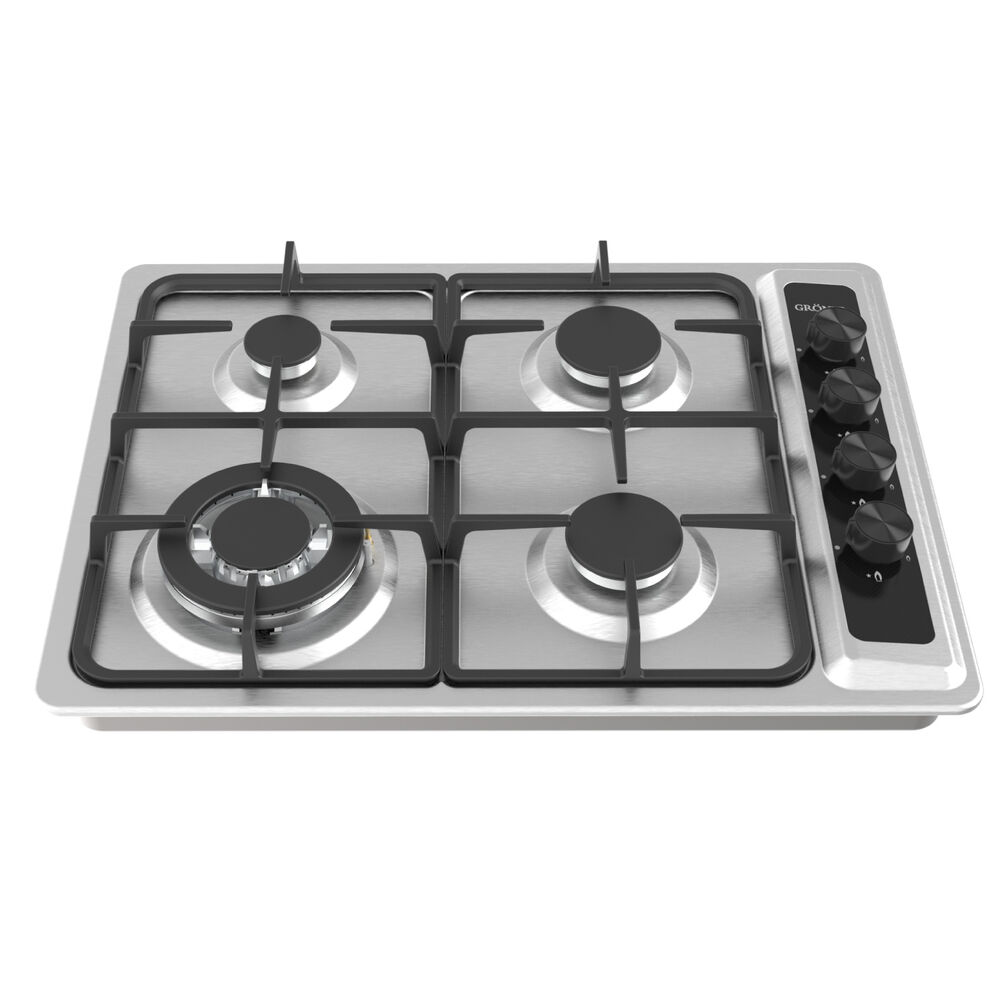 Encimera A Gas Groner Inox Xs 4q image number 2.0