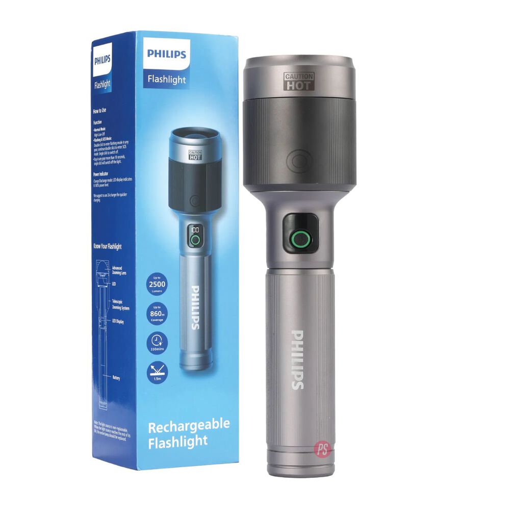 Linterna Led Philips 860 Metros Potencia Profesional - Ps image number 2.0