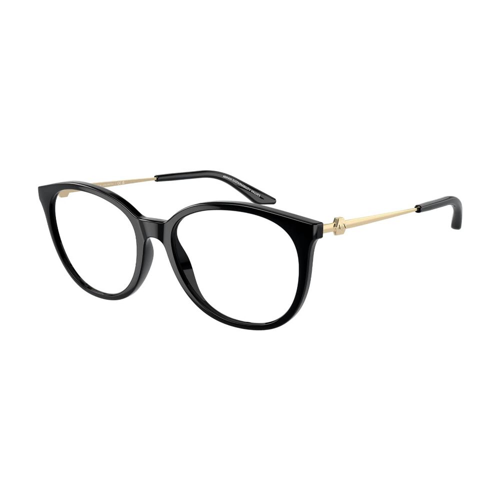 Lentes &Oacute;pticos Black Polished Armani Exchange image number 1.0