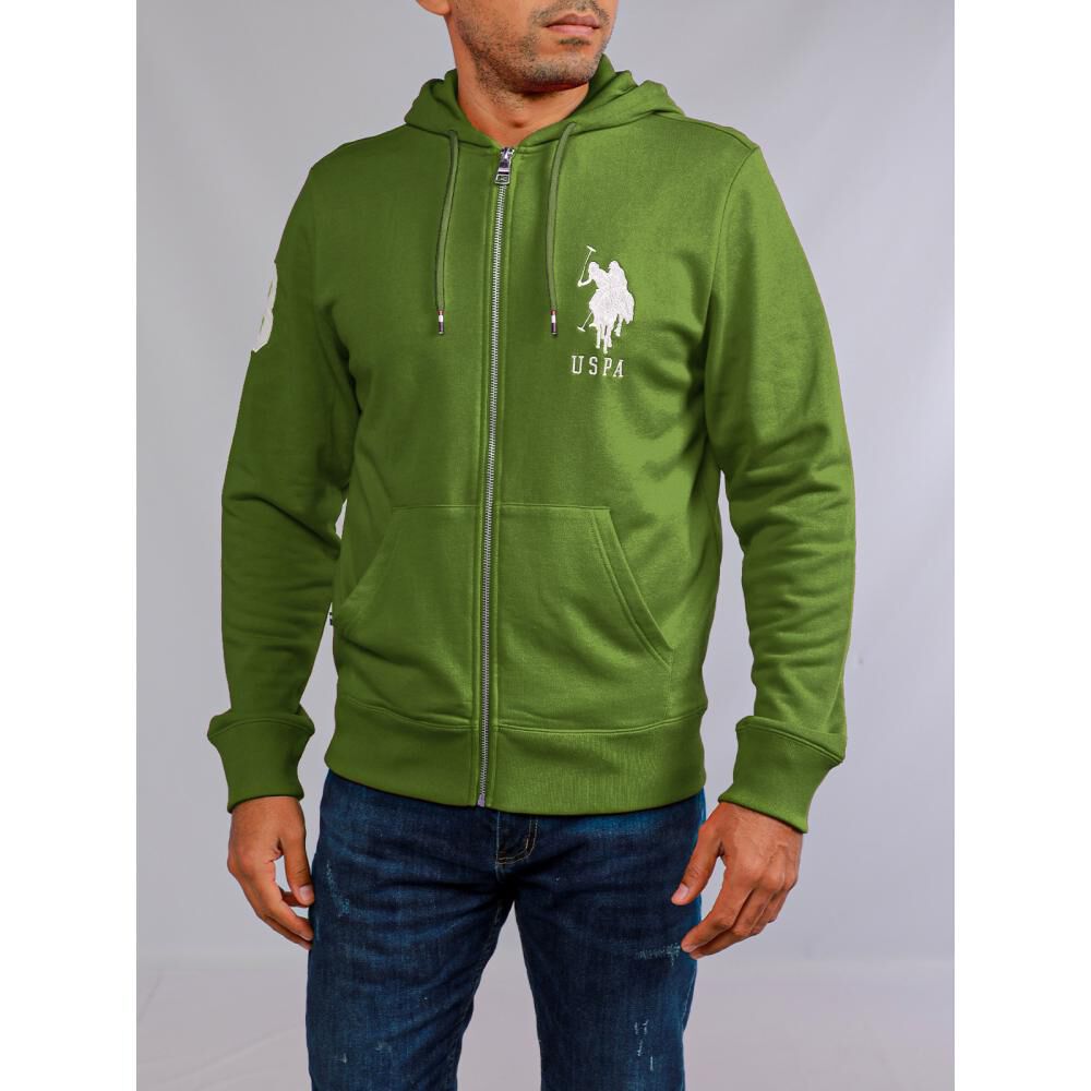 Poler&oacute;n Liso Cuello Redondo Hombre Us Polo image number 0.0