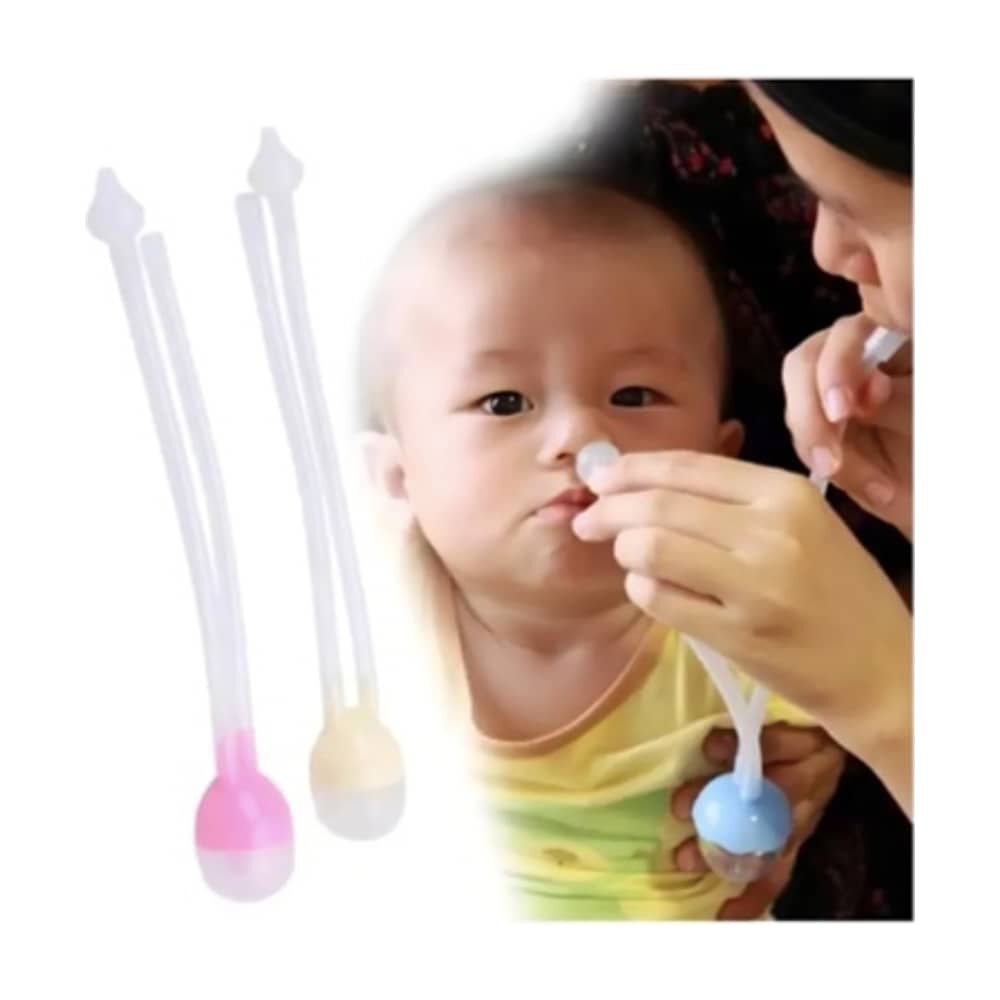 Aspirador Nasal Para Bebes Saca Mocos Rosado image number 2.0