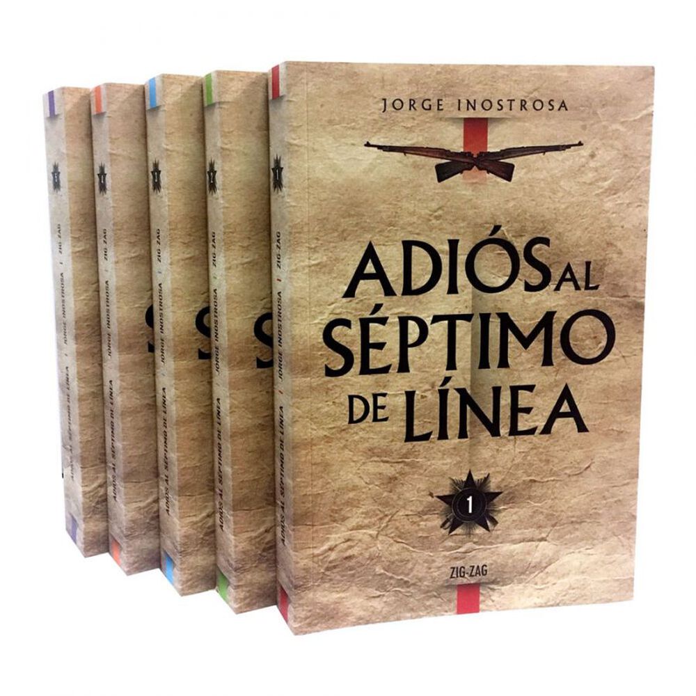 Adi&oacute;s Al 7mo. De L&iacute;nea (5 T) (tapa R&uacute;stica Con Solapa) - Jorge Inostrosa | Libro image number 0.0