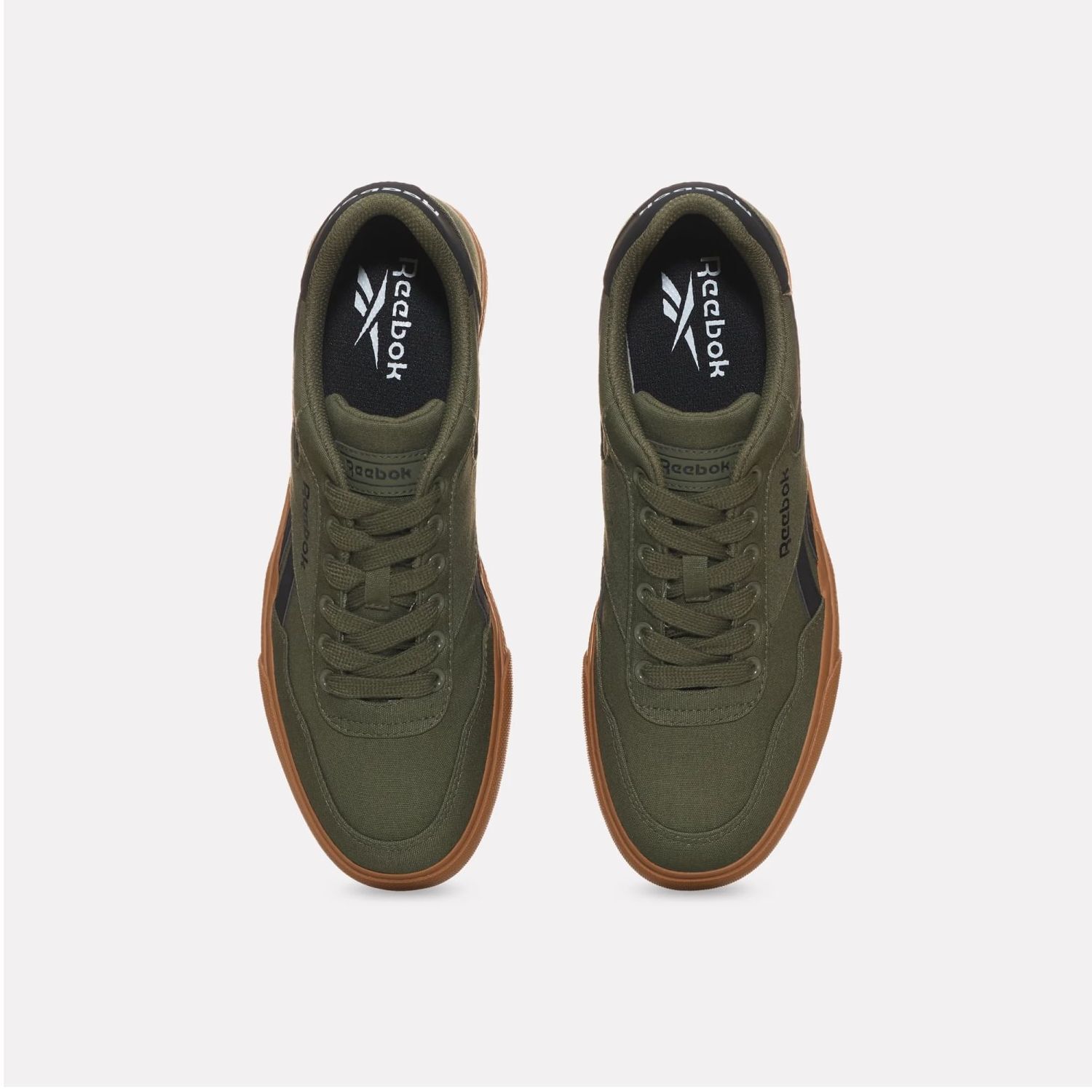 Zapatilla Reebok Court Advance Vulc Hombre Verde image number 3.0