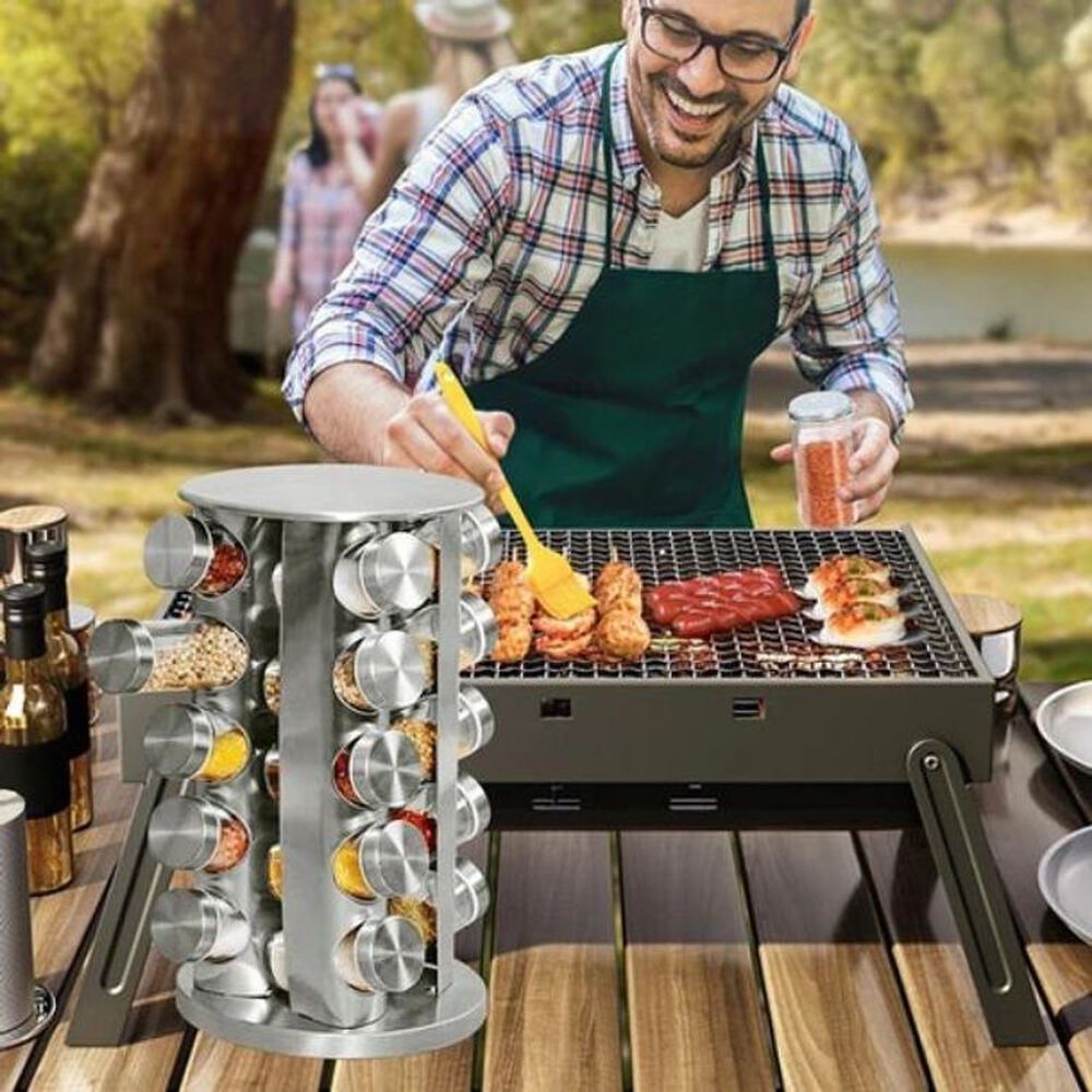 Rack Condimentero Especiero Giratorio Cocina 20 Pc image number 3.0
