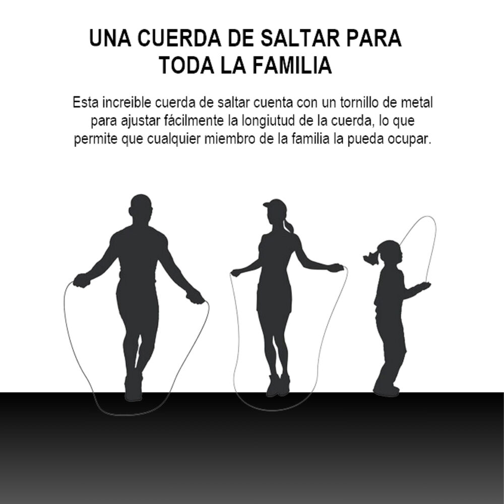 Cuerda Para Saltar Crossfit Ajustable Con Rodamiento + Bolso image number 9.0