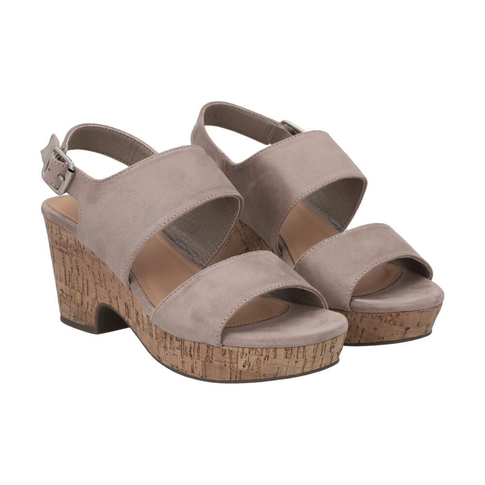 Sandalia Mujer Beige Sofía Police image number 4.0
