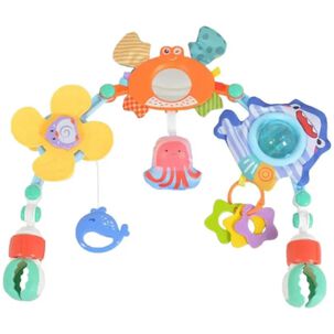 Movil De Cuna Para Bebes Animales Del Mar Sonajeros Infantil