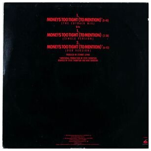Simply Red - Money$ Too Tight (to Mention) | 12" Maxi Single Usado