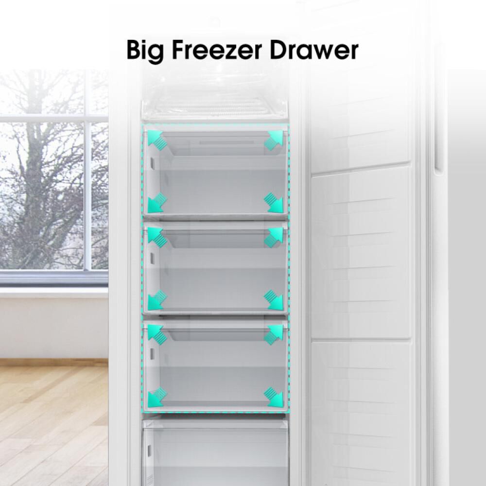 Freezer Vertical Frío Directo Hisense Rs-20dc / 153 Litros / A+