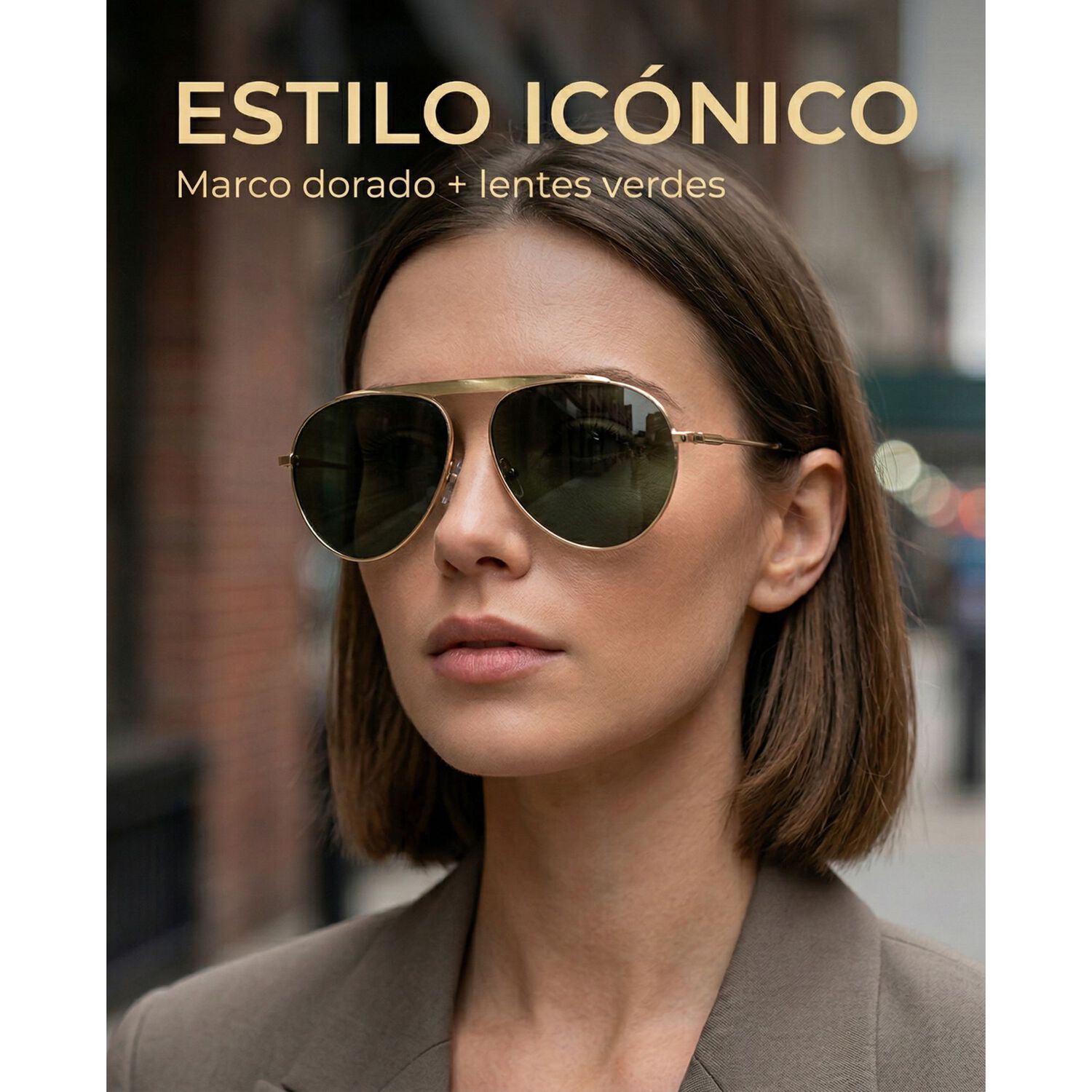 Lentes Aviador Premium Para Fiestas Y Estilo Urbano image number 4.0
