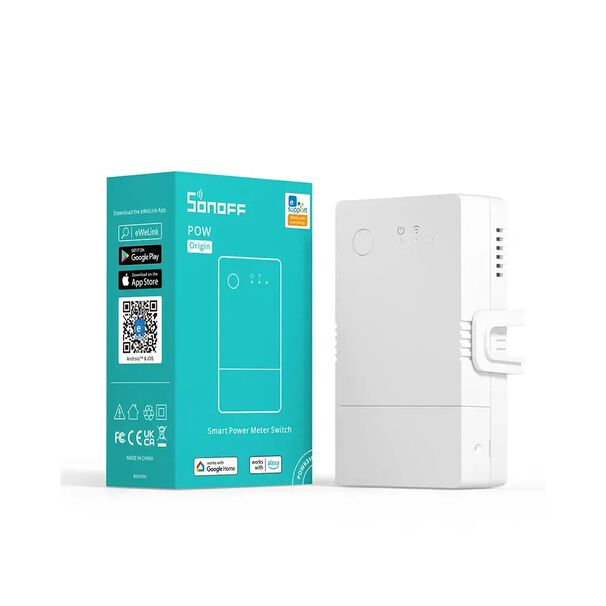Interruptor Wifi Con Medici&oacute;n De Energ&iacute;a Sonoff Pow Origin