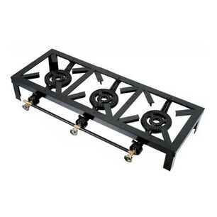 Cocina Fog&oacute;n 3 Platos + Kit De Instalaci&oacute;n Cocinilla Camping