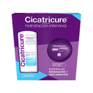 Pack Cicatricure Crema Corporal Hidratación Intensiva 400 Ml + Cica Urea 10%