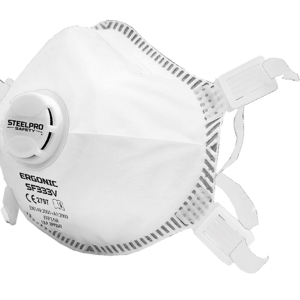 Respirador Descartable Steelpro Sf333v Soldador (10 Un) image number 0.0