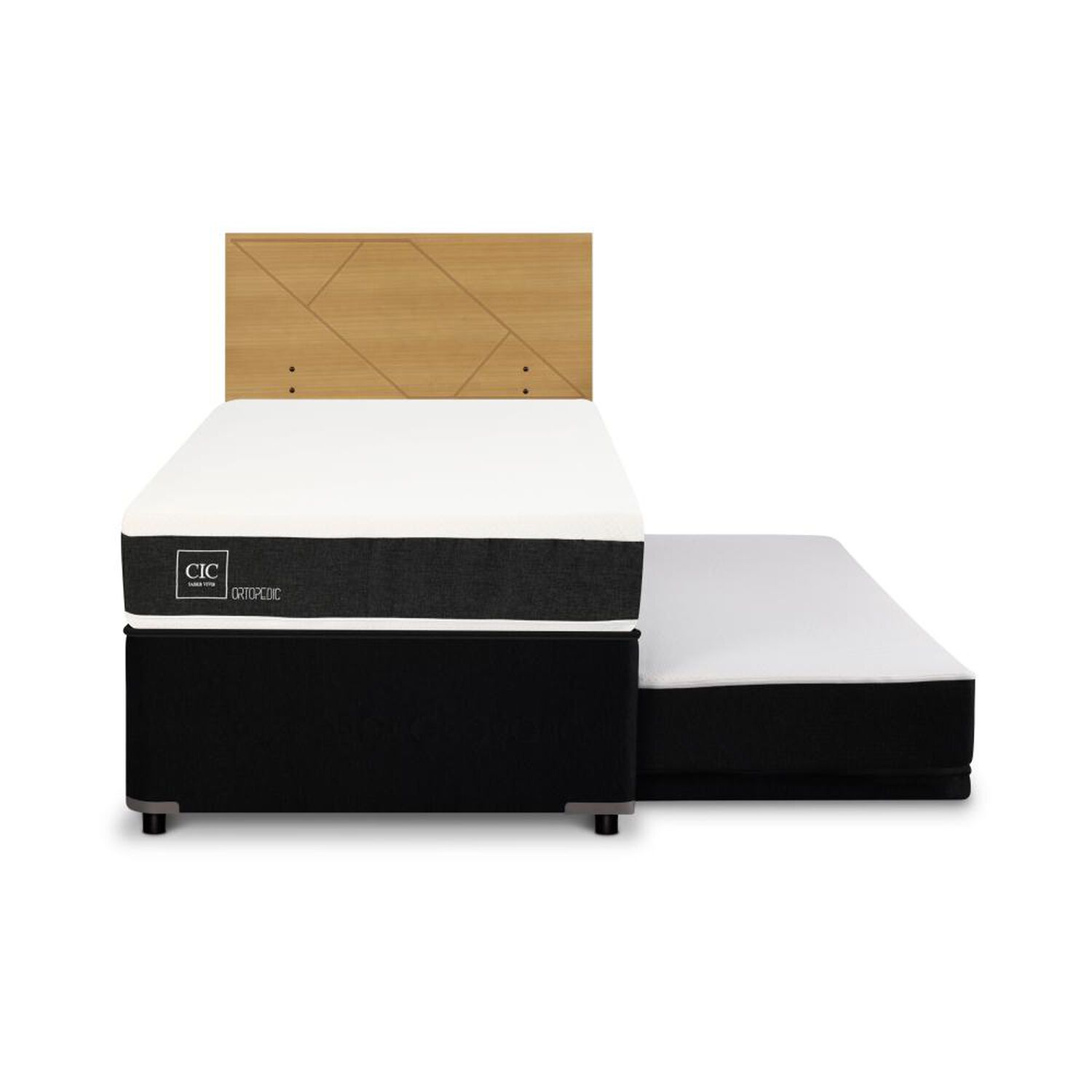 Cama Nido Cic Divan / 1.5 Plazas / Base Funcional + Respaldo image number 0.0