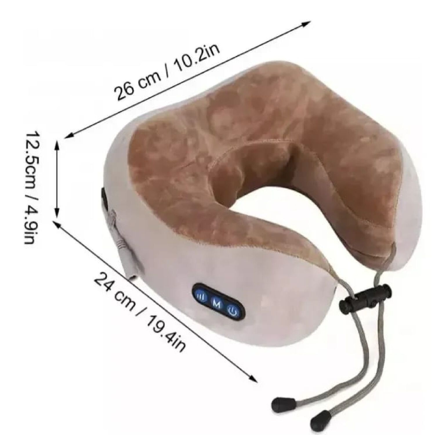 Almohada Masajeadora Cervical Inal&aacute;mbrica. image number 1.0
