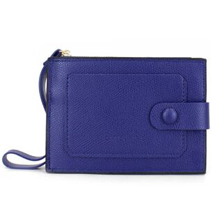 Billetera De Mujer Eva Azul Carven