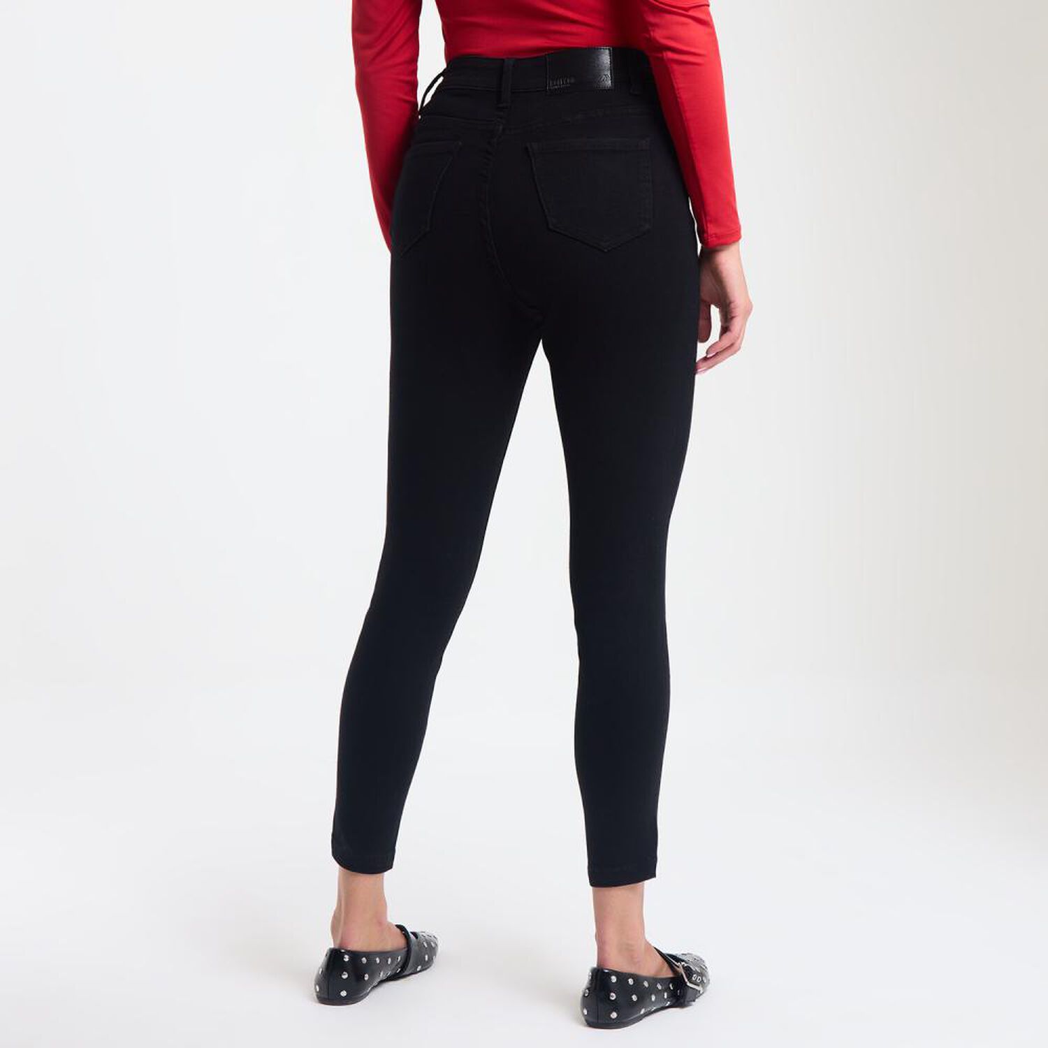 Jeans Tiro Alto Super Skinny Mujer Rolly Go image number 3.0