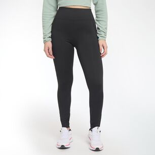Calza Deportiva Larga Lisa Tiro Medio Mujer Wetland