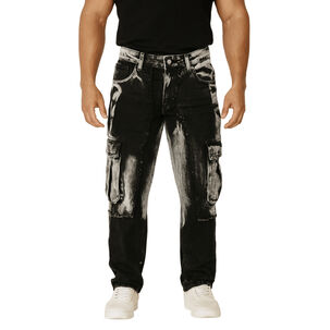 Pantalon Cargo Acid Wash Hombre Spain