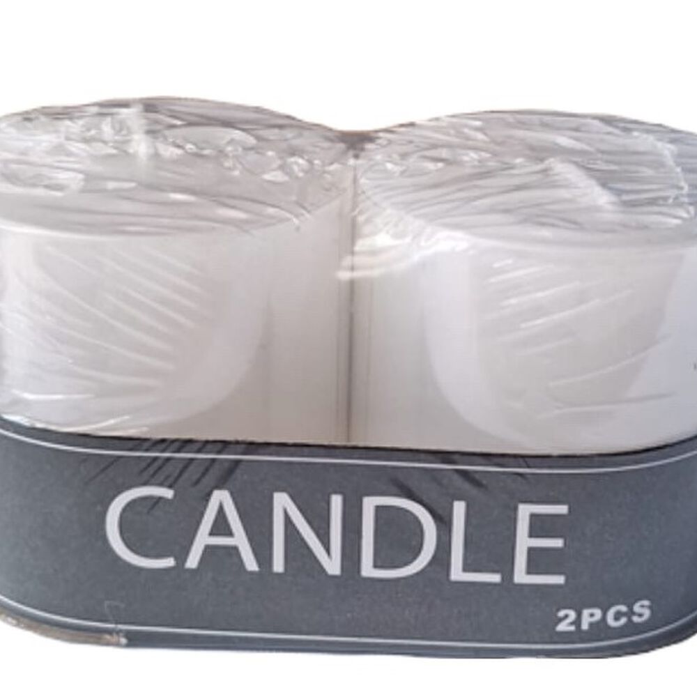 Pack De Velas Blancas 5x5 Cm image number 2.0