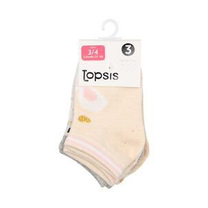Calcetines Niña Topsis / 3 Pares