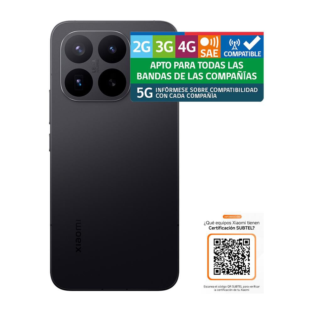 Smartphone Xiaomi 17T Pro / 5G / 512 GB / Negro / Liberado + Parlante Sound Outdoor image number 8.0