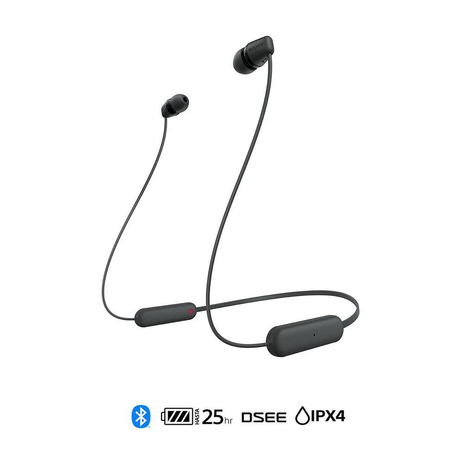 Aud&iacute;fonos Bluetooth Sony WI-C100/B image number 0.0