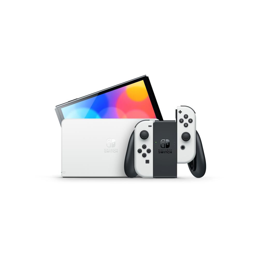 Consola Nintendo Switch Oled White Joy-Con image number 2.0