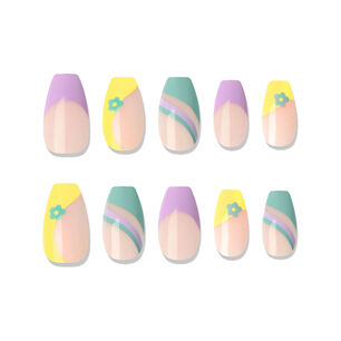 Muzmak - U&ntilde;as Press On 2022 Unique Flower Coffin 36 U.
