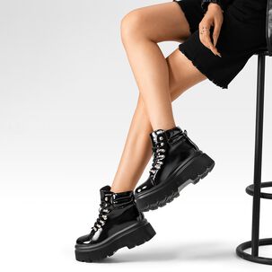 Botin Mujer Luc&iacute;a Negro Weide