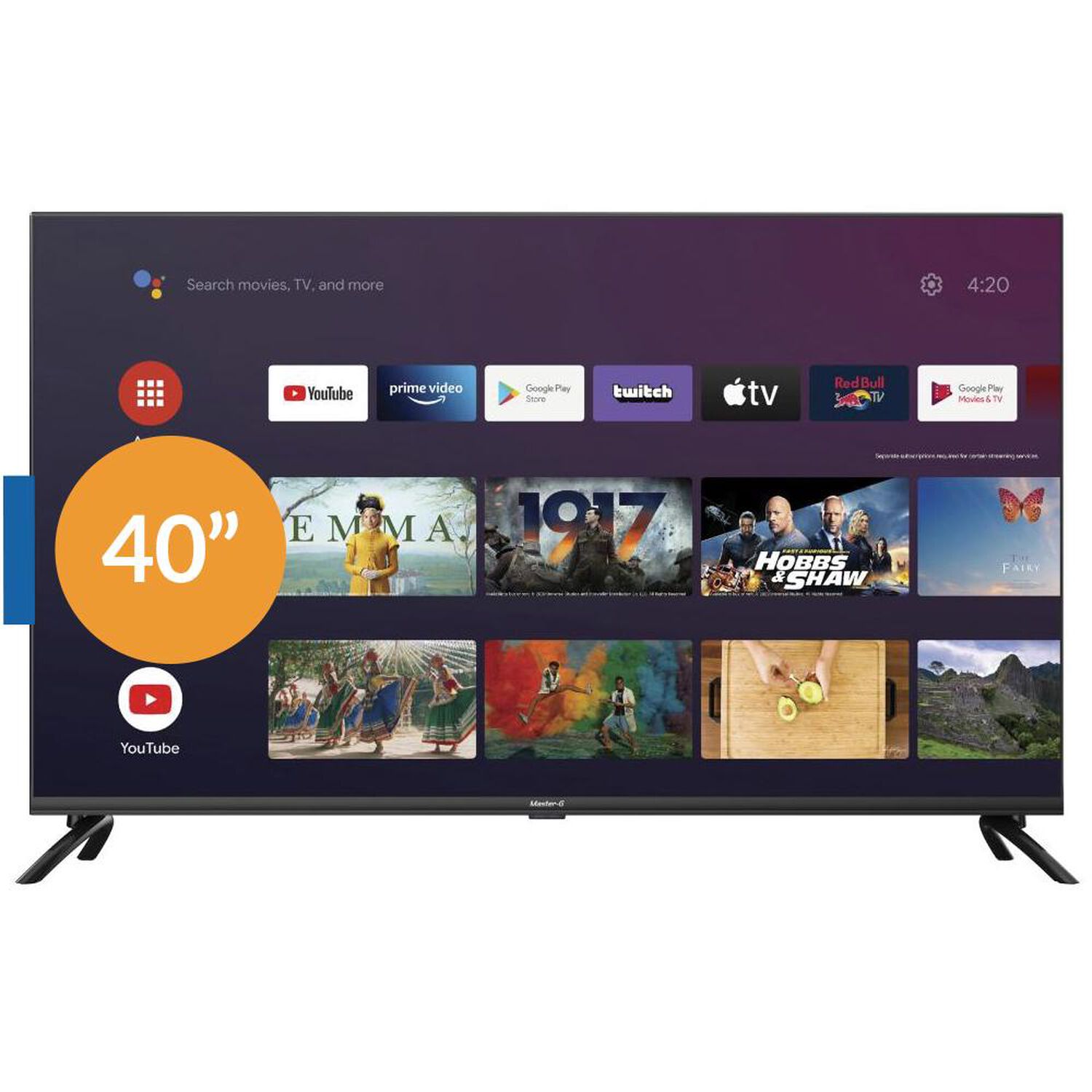 Led 40" Master-G MGG40FFK / Full HD / Smart TV image number 0.0