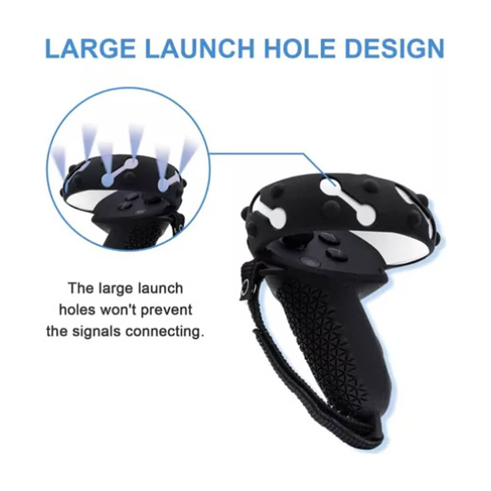 Funda Grips Para Mandos Oculus Quest 2 + Correa Ajustables image number 5.0