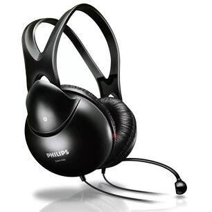 Aud&iacute;fonos Con Micr&oacute;fono Para Pc Philips Shm1900 - Ps
