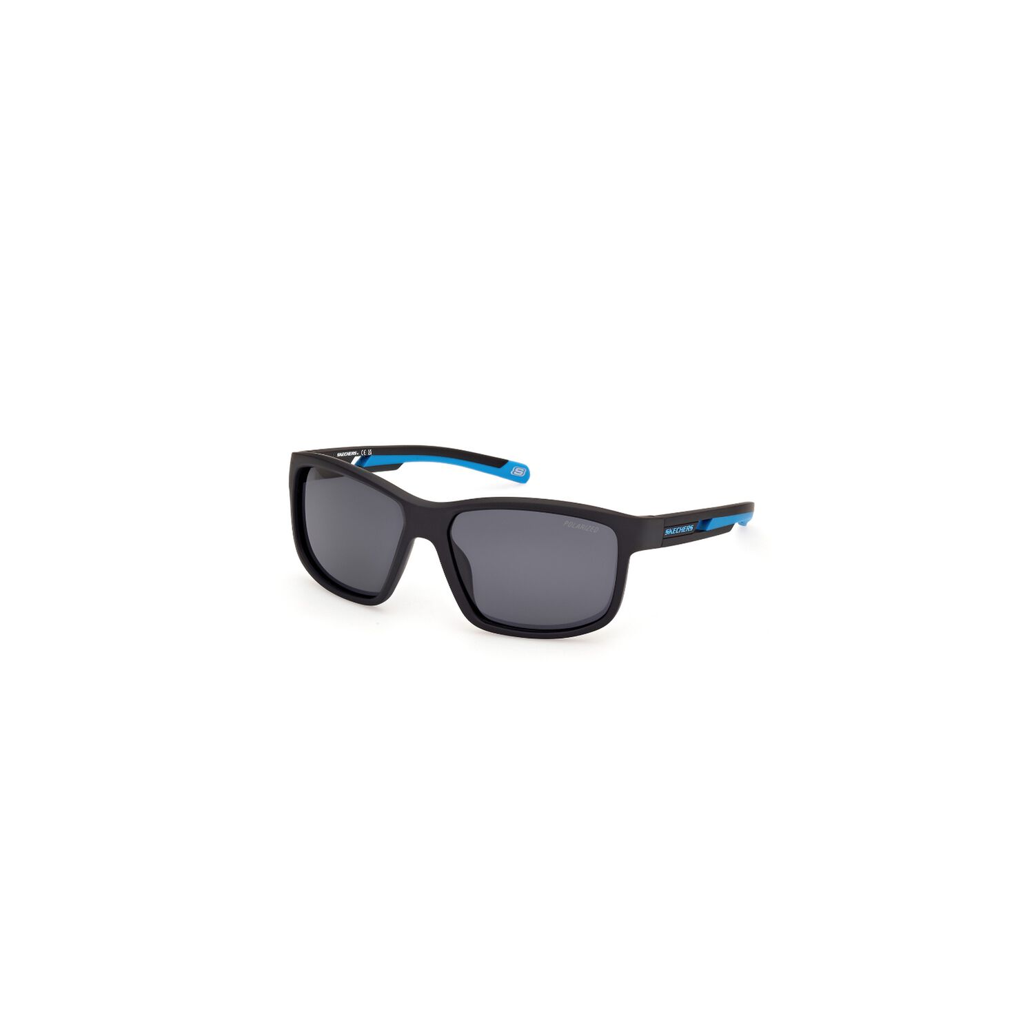 Lentes De Sol Negro Mate Polarizados Skechers image number 1.0